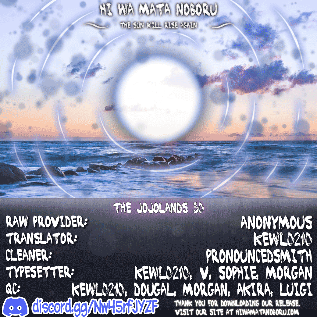 JoJo's Bizarre Adventure Part 9 - The JOJOLands Chapter 30 page 35 - Chapter 30: West End Girl Part 1