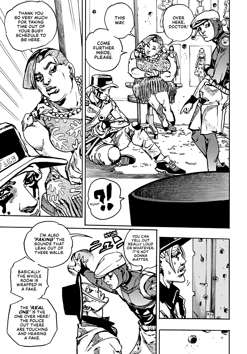 JoJo's Bizarre Adventure Part 9 - The JOJOLands Chapter 30 page 6 - Chapter 30: West End Girl Part 1