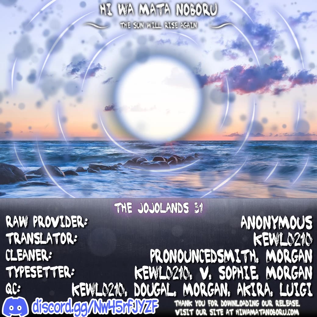JoJo's Bizarre Adventure Part 9 - The JOJOLands Chapter 31 page 33 - Chapter 31: West End Girl Part 2