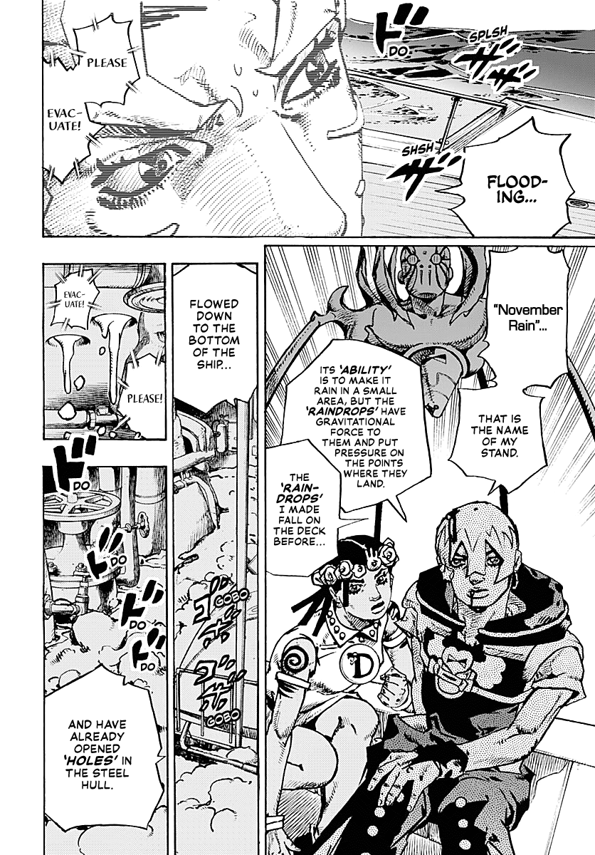 JoJo's Bizarre Adventure Part 9 - The JOJOLands Chapter 32 page 14 - Chapter 32: Sinking Howler