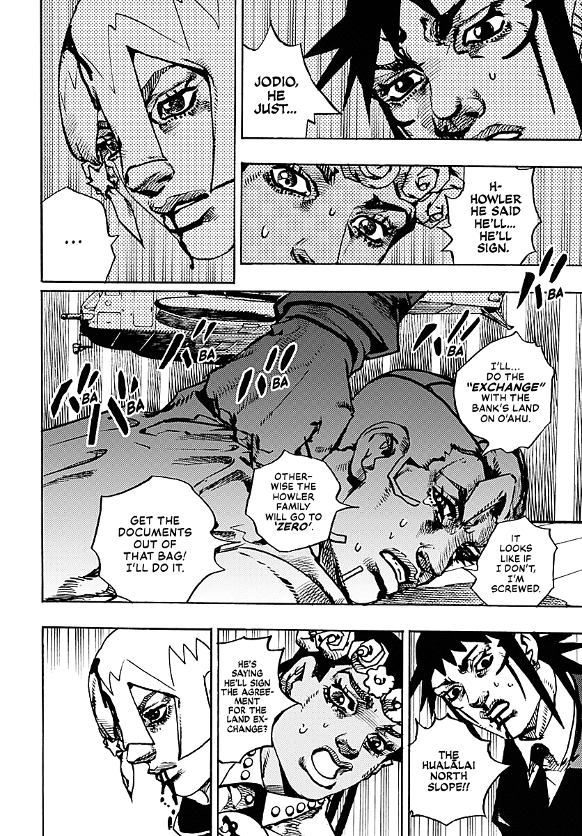 JoJo's Bizarre Adventure Part 9 - The JOJOLands Chapter 32 page 23 - Chapter 32: Sinking Howler