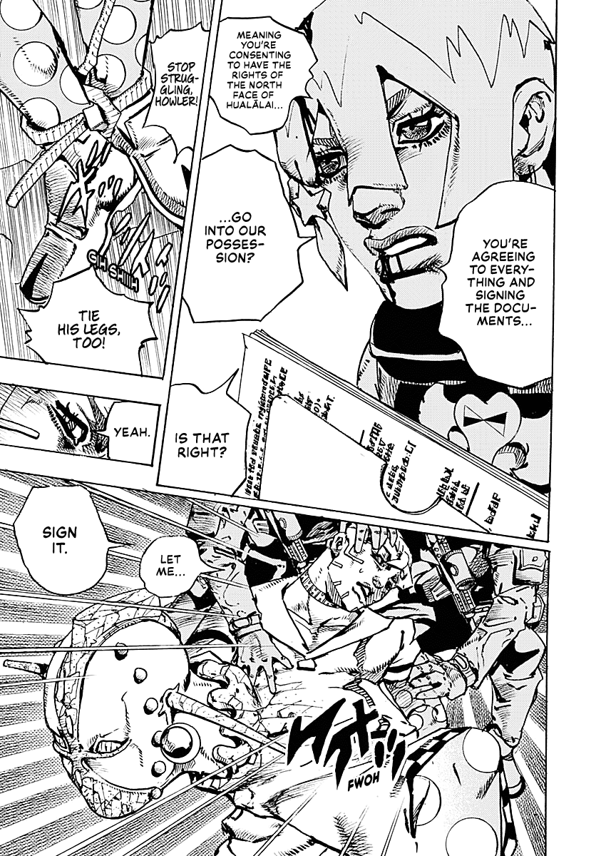 JoJo's Bizarre Adventure Part 9 - The JOJOLands Chapter 32 page 26 - Chapter 32: Sinking Howler
