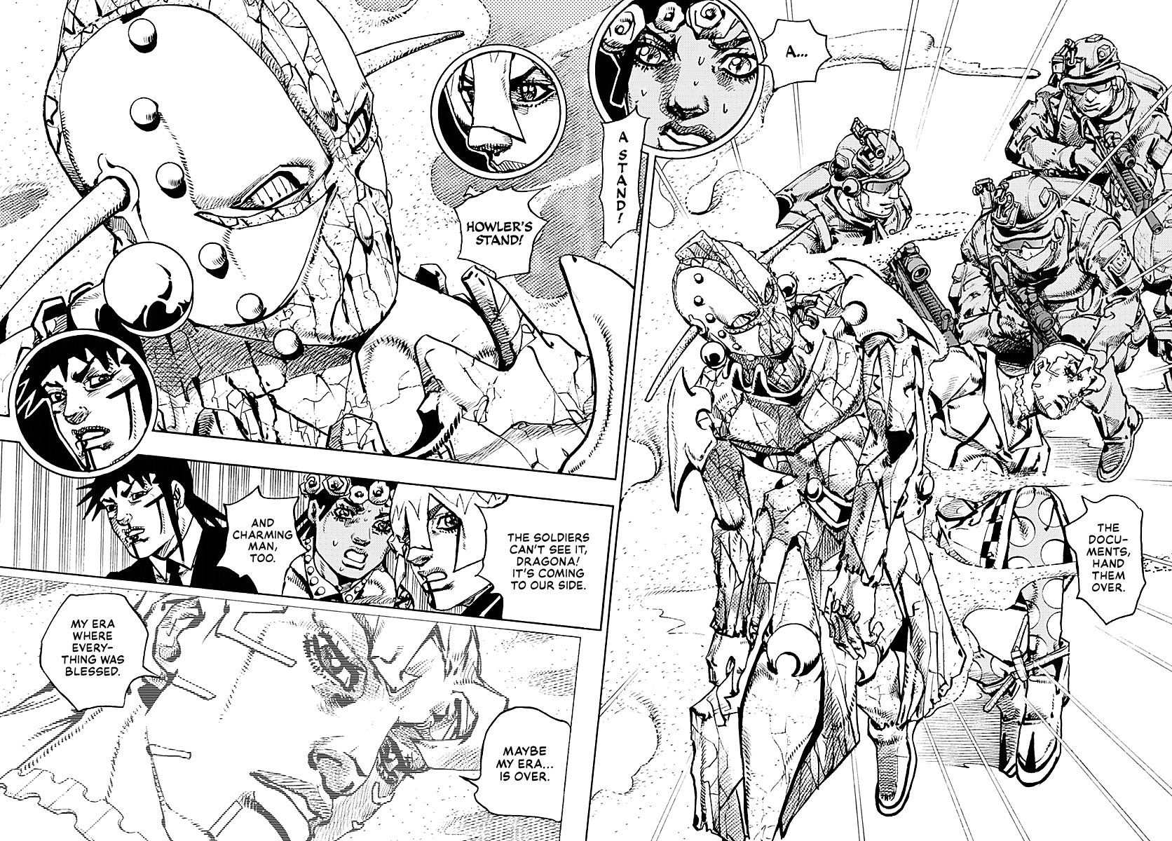 JoJo's Bizarre Adventure Part 9 - The JOJOLands Chapter 32 page 27 - Chapter 32: Sinking Howler