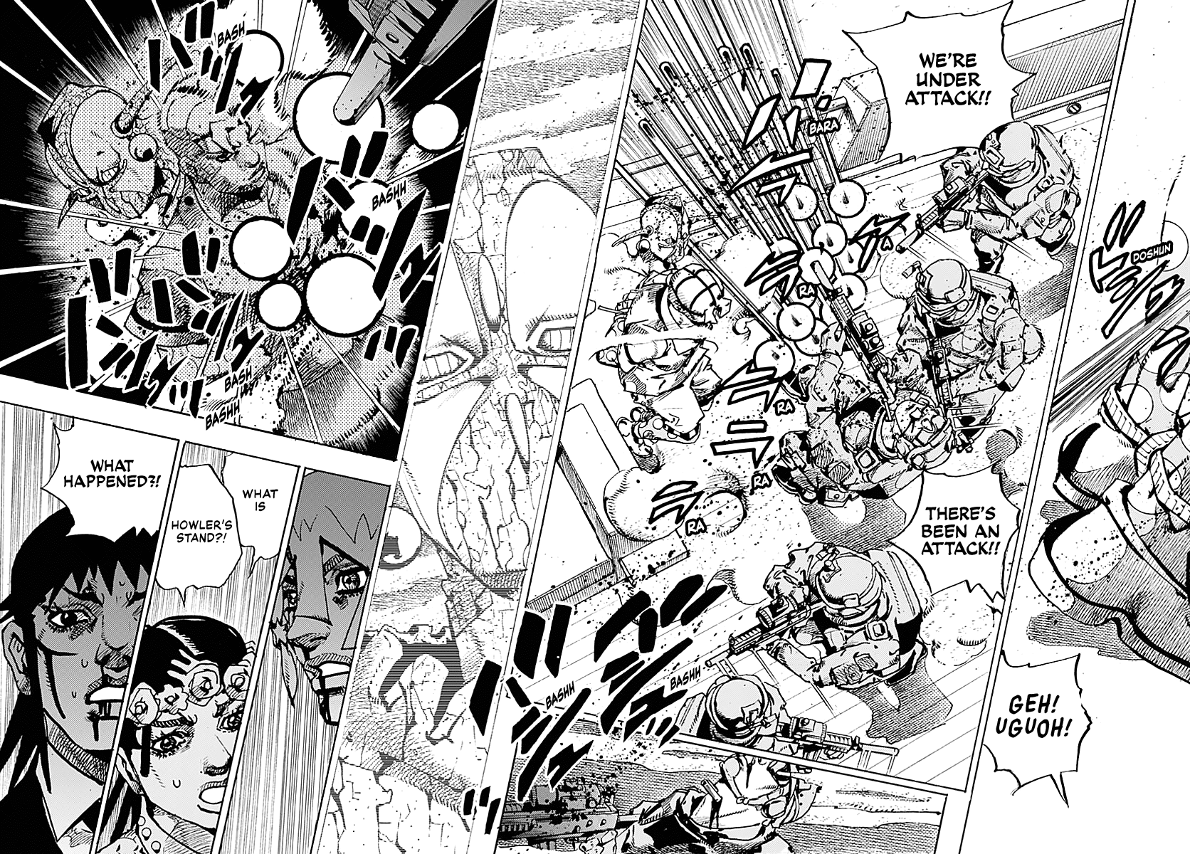 JoJo's Bizarre Adventure Part 9 - The JOJOLands Chapter 32 page 30 - Chapter 32: Sinking Howler