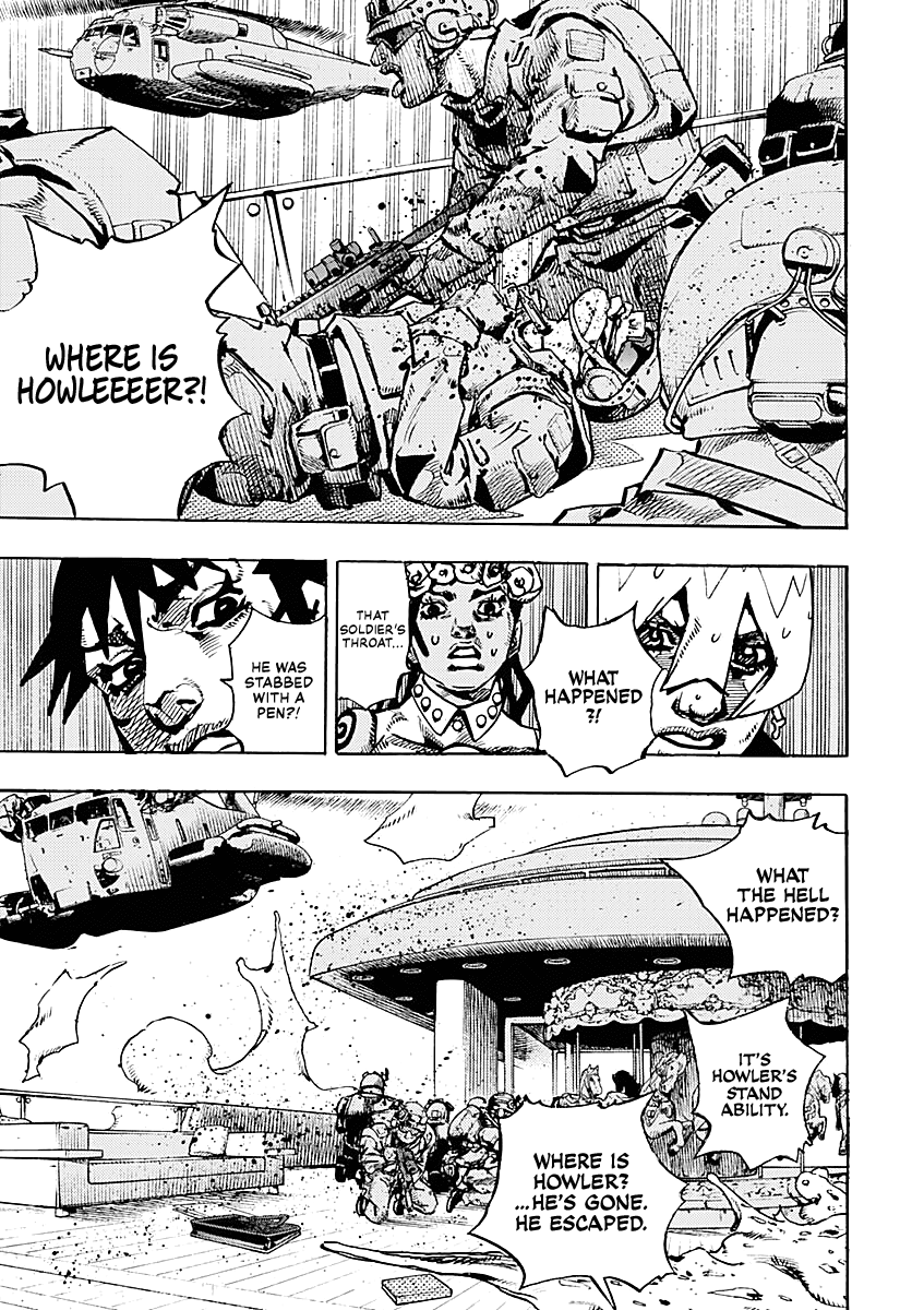 JoJo's Bizarre Adventure Part 9 - The JOJOLands Chapter 32 page 32 - Chapter 32: Sinking Howler