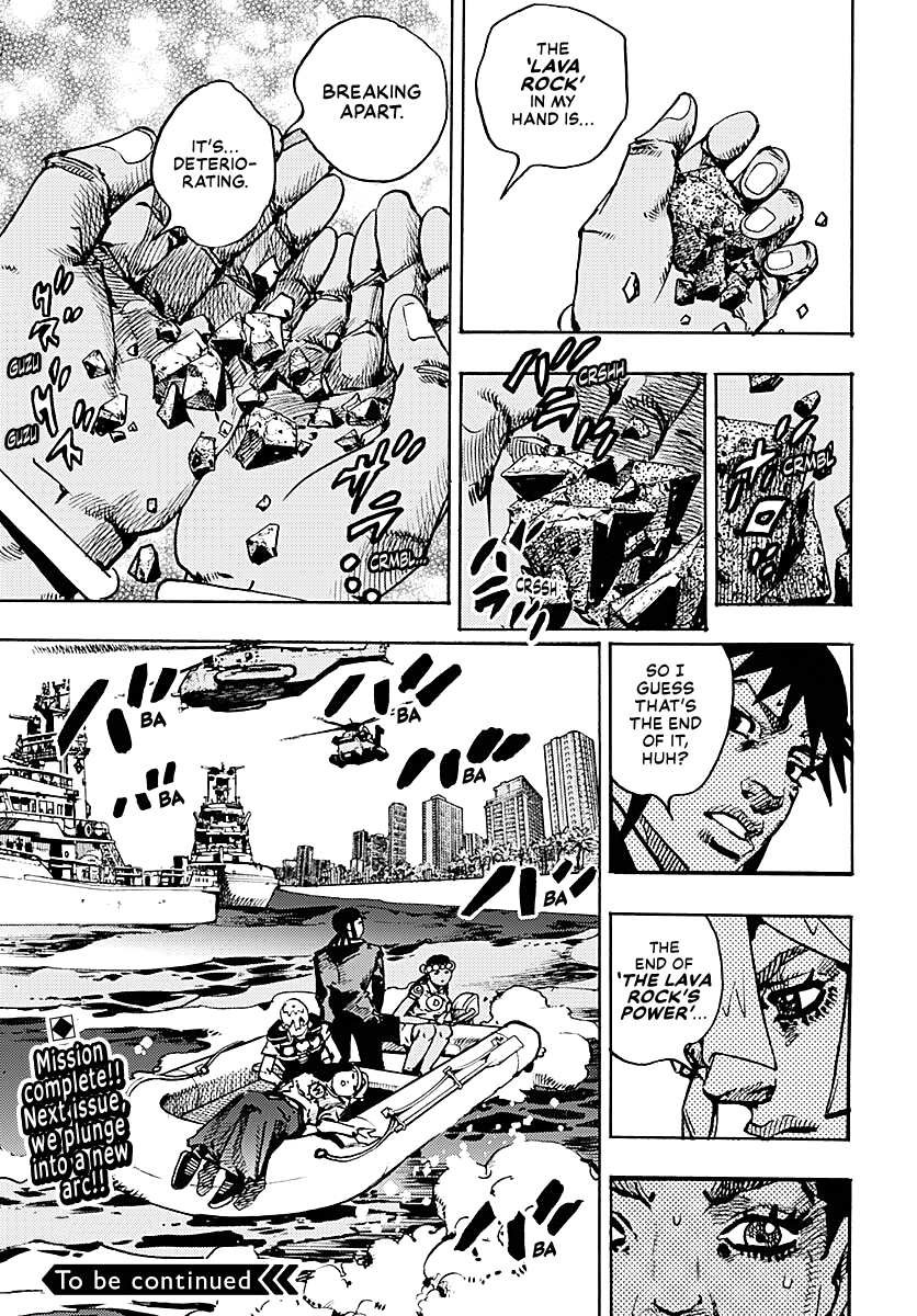 JoJo's Bizarre Adventure Part 9 - The JOJOLands Chapter 32 page 36 - Chapter 32: Sinking Howler
