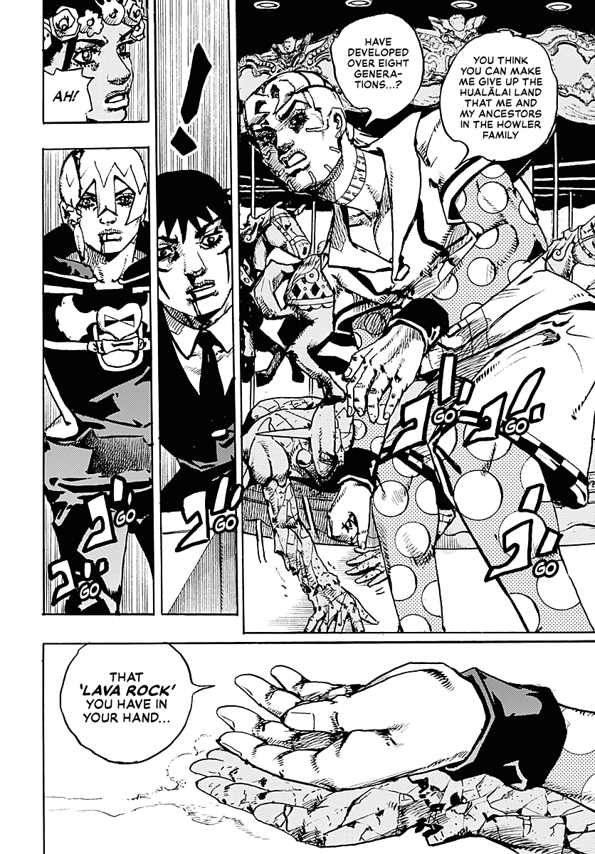 JoJo's Bizarre Adventure Part 9 - The JOJOLands Chapter 32 page 4 - Chapter 32: Sinking Howler