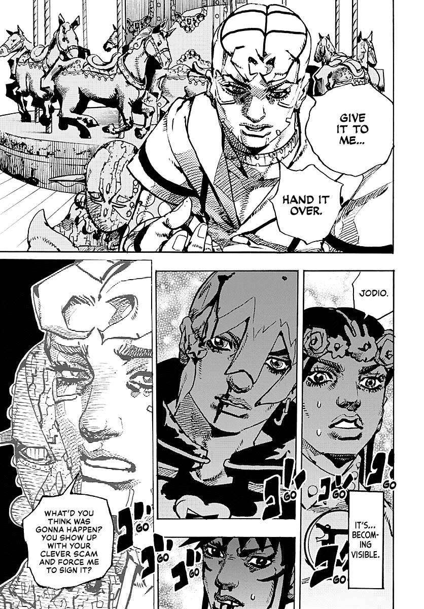 JoJo's Bizarre Adventure Part 9 - The JOJOLands Chapter 32 page 5 - Chapter 32: Sinking Howler