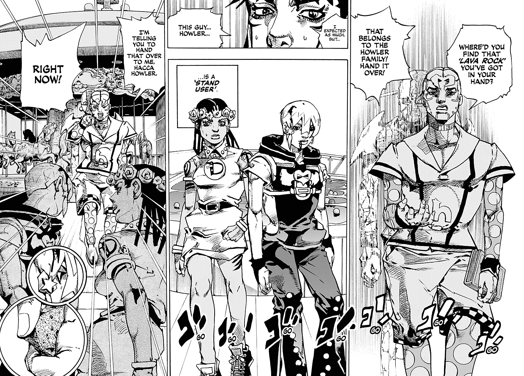 JoJo's Bizarre Adventure Part 9 - The JOJOLands Chapter 32 page 6 - Chapter 32: Sinking Howler