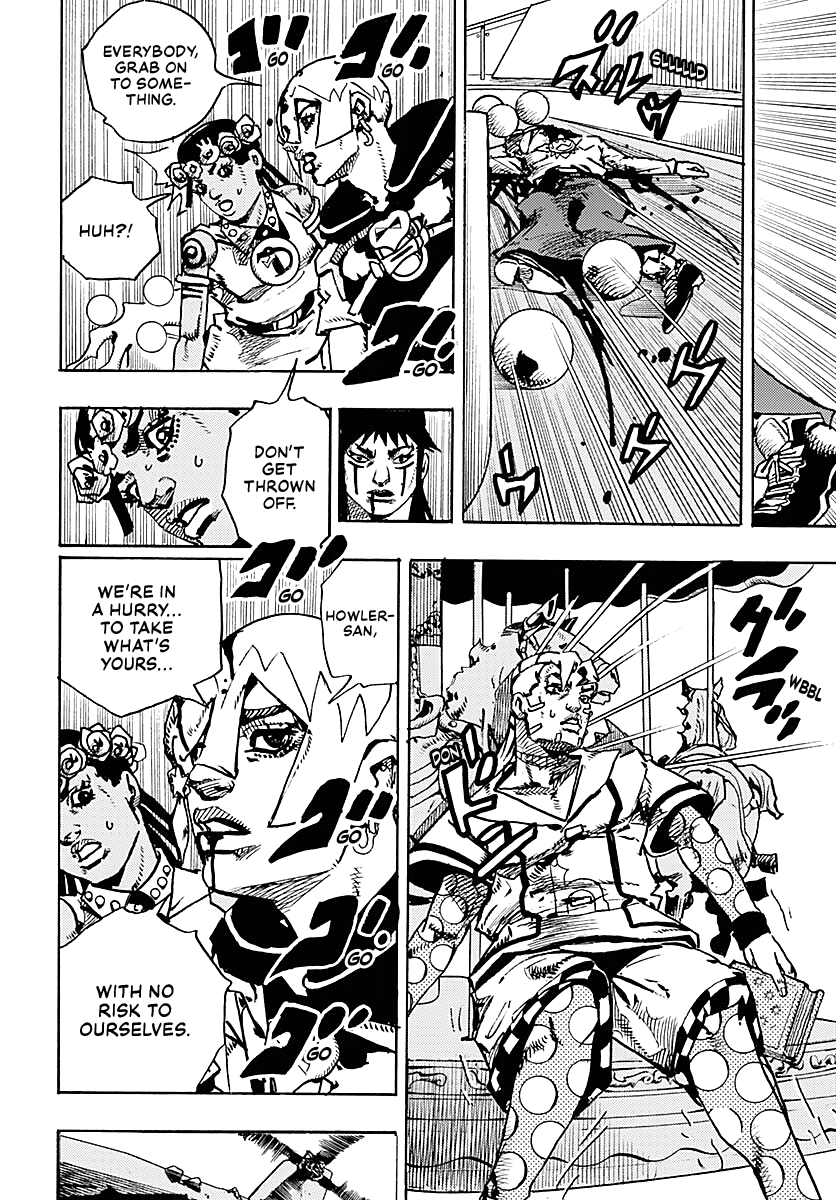 JoJo's Bizarre Adventure Part 9 - The JOJOLands Chapter 32 page 9 - Chapter 32: Sinking Howler