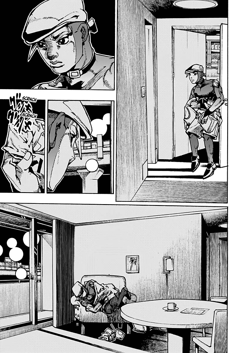 JoJo's Bizarre Adventure Part 9 - The JOJOLands Chapter 33 page 17 - Chapter 33: Usagi, Fraud, and Suspicion Part 1