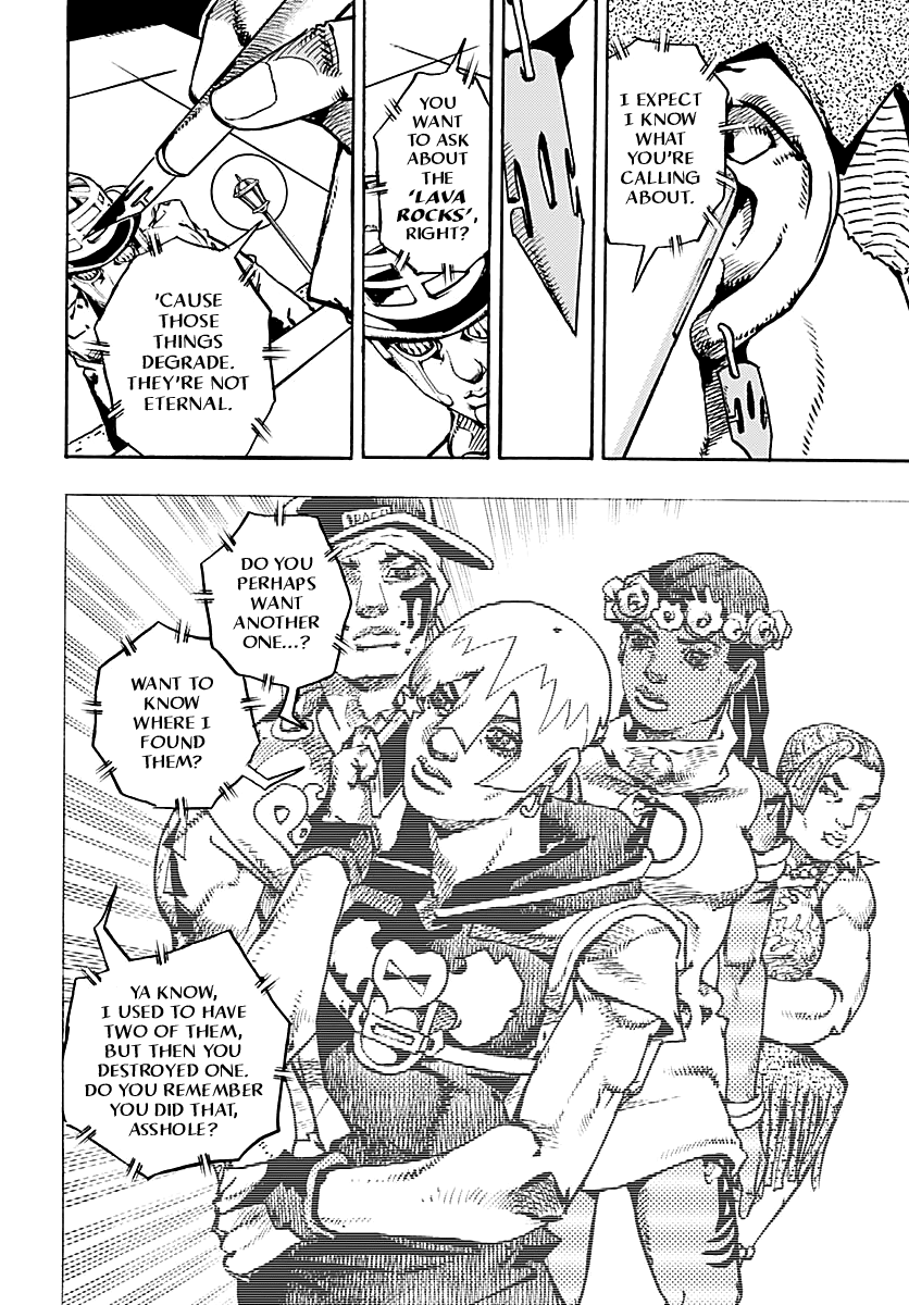 JoJo's Bizarre Adventure Part 9 - The JOJOLands Chapter 33 page 38 - Chapter 33: Usagi, Fraud, and Suspicion Part 1