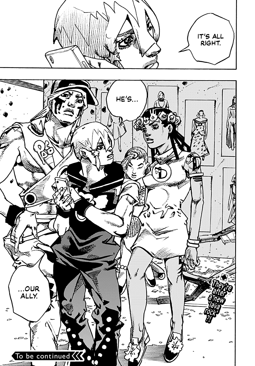 JoJo's Bizarre Adventure Part 9 - The JOJOLands Chapter 33 page 39 - Chapter 33: Usagi, Fraud, and Suspicion Part 1