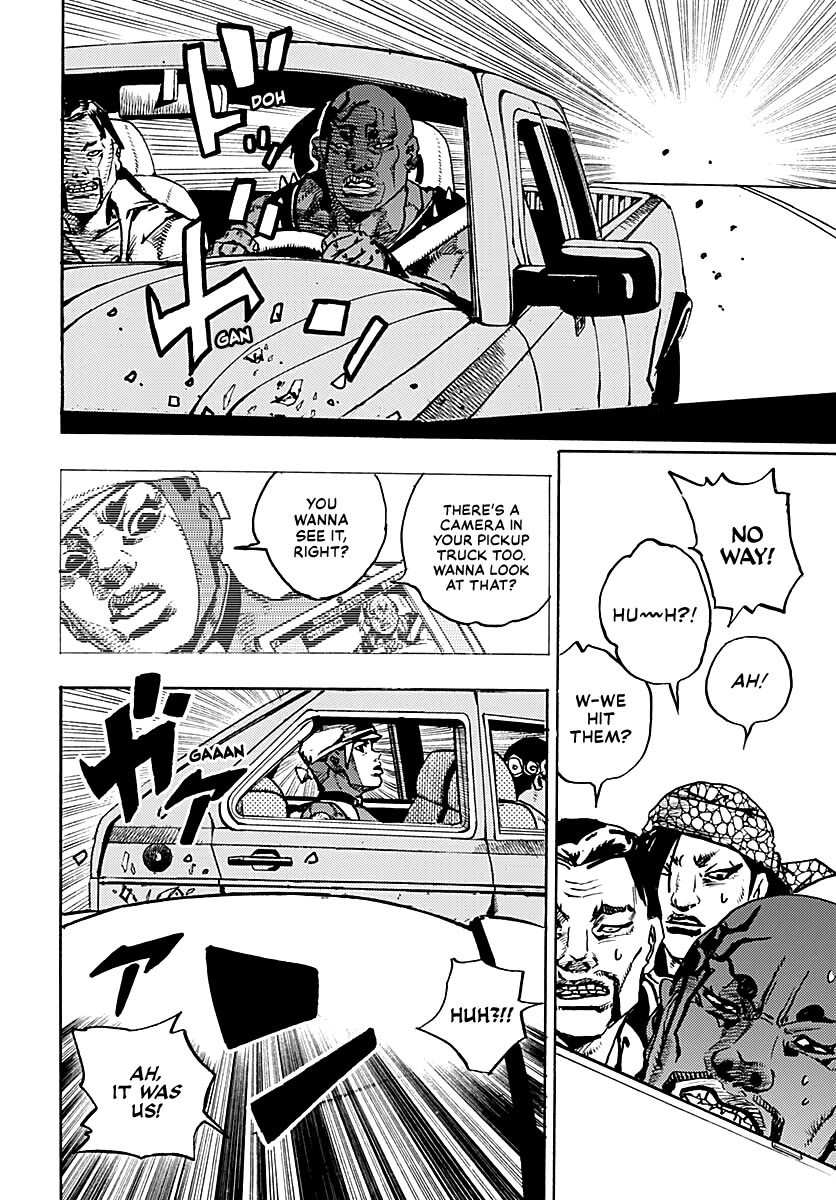 JoJo's Bizarre Adventure Part 9 - The JOJOLands Chapter 33 page 8 - Chapter 33: Usagi, Fraud, and Suspicion Part 1