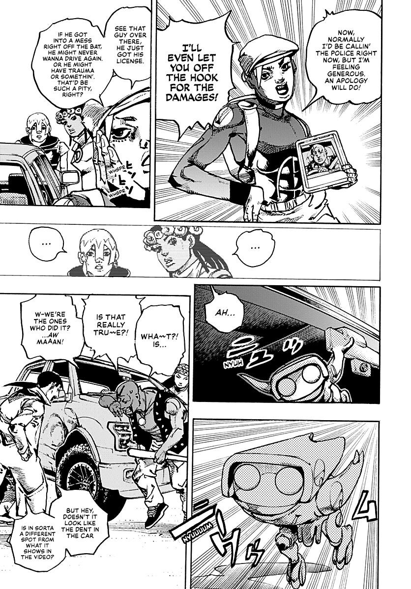 JoJo's Bizarre Adventure Part 9 - The JOJOLands Chapter 33 page 9 - Chapter 33: Usagi, Fraud, and Suspicion Part 1