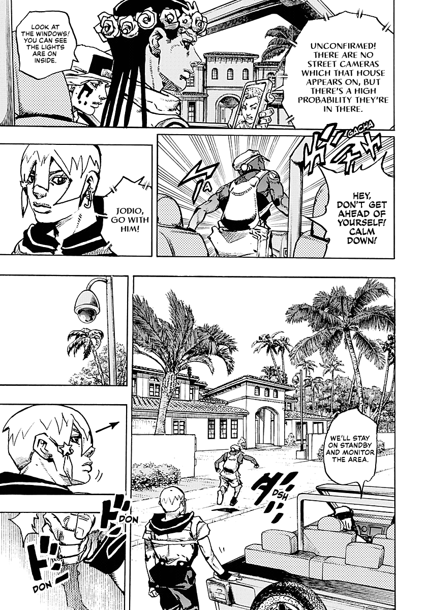 JoJo's Bizarre Adventure Part 9 - The JOJOLands Chapter 34 page 10 - Chapter 34: Usagi, Fraud, and Suspicion Part 2