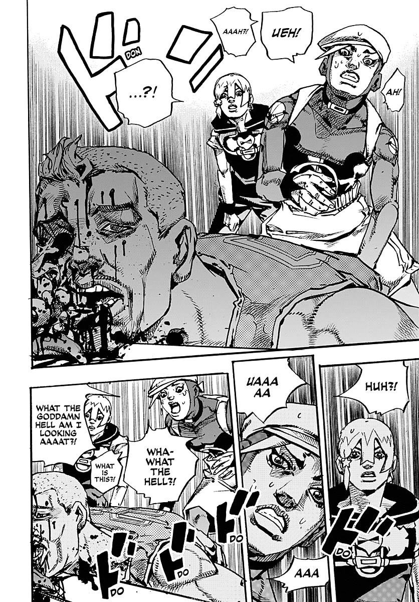 JoJo's Bizarre Adventure Part 9 - The JOJOLands Chapter 34 page 14 - Chapter 34: Usagi, Fraud, and Suspicion Part 2
