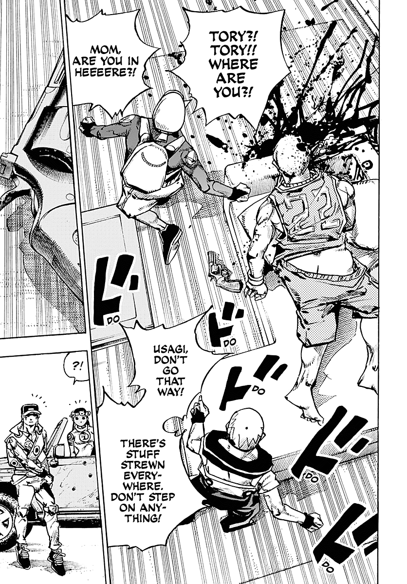 JoJo's Bizarre Adventure Part 9 - The JOJOLands Chapter 34 page 15 - Chapter 34: Usagi, Fraud, and Suspicion Part 2