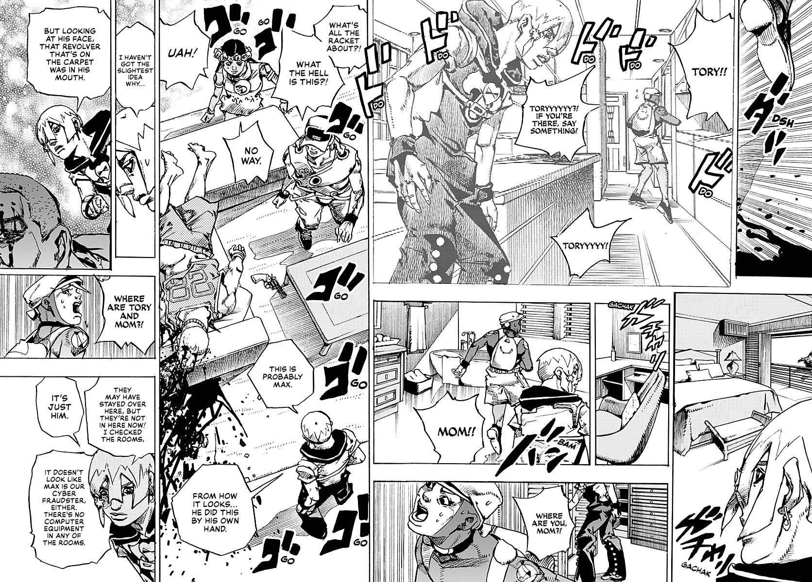 JoJo's Bizarre Adventure Part 9 - The JOJOLands Chapter 34 page 16 - Chapter 34: Usagi, Fraud, and Suspicion Part 2