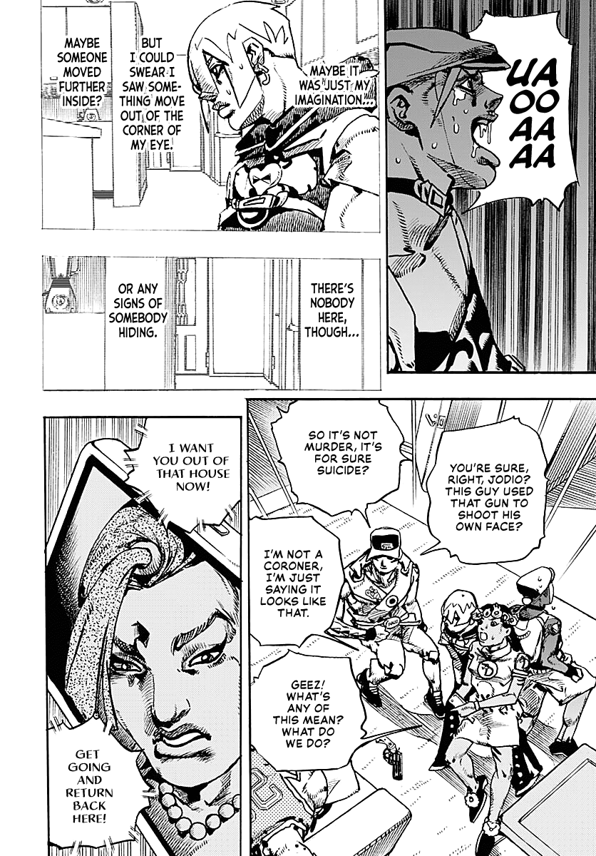 JoJo's Bizarre Adventure Part 9 - The JOJOLands Chapter 34 page 17 - Chapter 34: Usagi, Fraud, and Suspicion Part 2