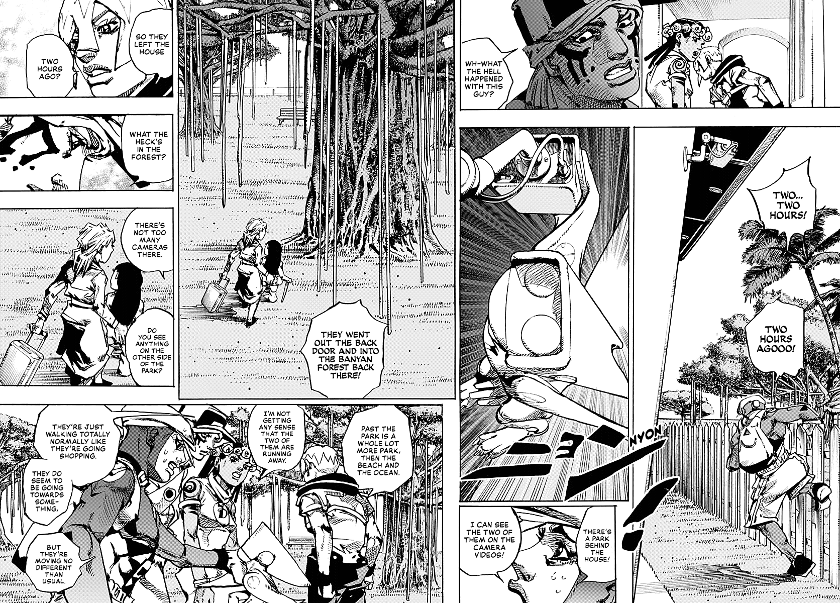 JoJo's Bizarre Adventure Part 9 - The JOJOLands Chapter 34 page 19 - Chapter 34: Usagi, Fraud, and Suspicion Part 2