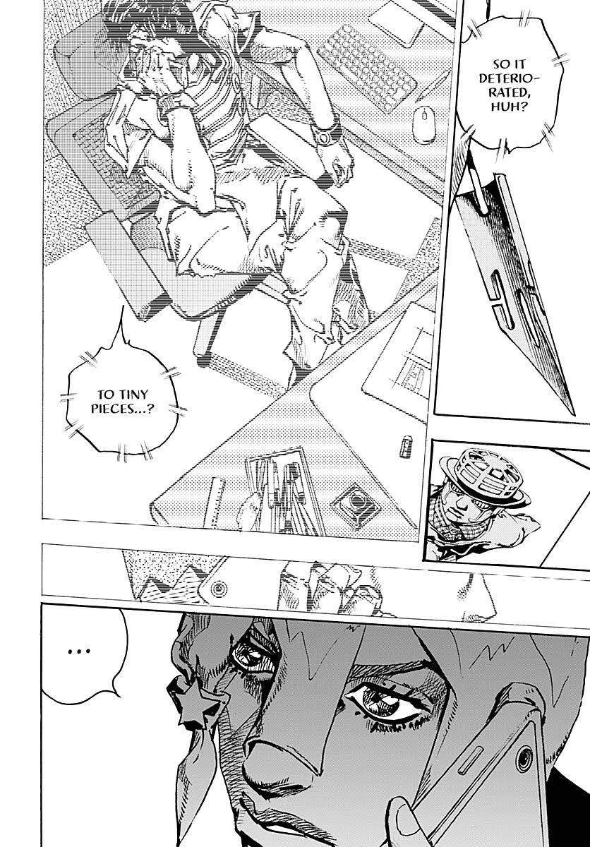 JoJo's Bizarre Adventure Part 9 - The JOJOLands Chapter 34 page 22 - Chapter 34: Usagi, Fraud, and Suspicion Part 2