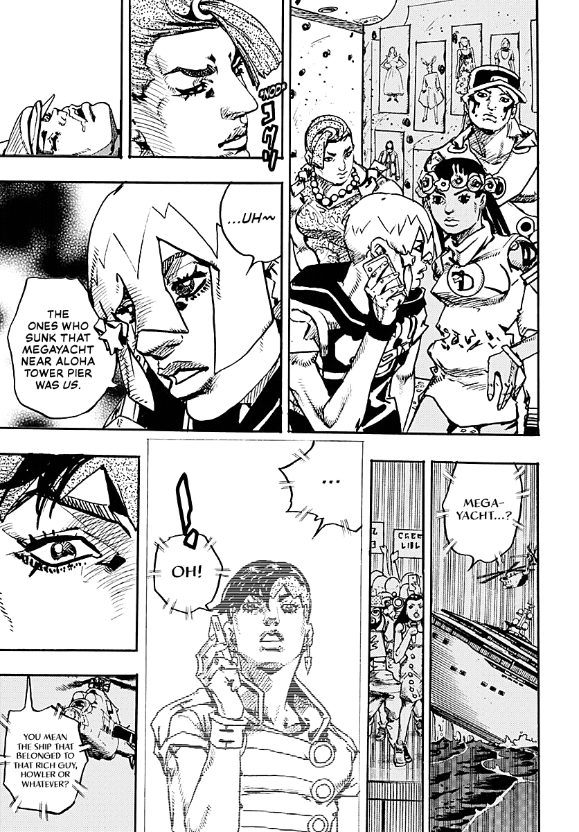 JoJo's Bizarre Adventure Part 9 - The JOJOLands Chapter 34 page 29 - Chapter 34: Usagi, Fraud, and Suspicion Part 2