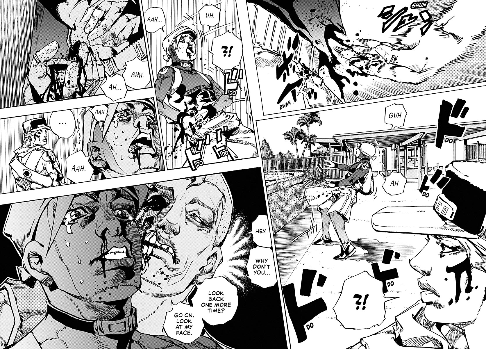 JoJo's Bizarre Adventure Part 9 - The JOJOLands Chapter 34 page 34 - Chapter 34: Usagi, Fraud, and Suspicion Part 2