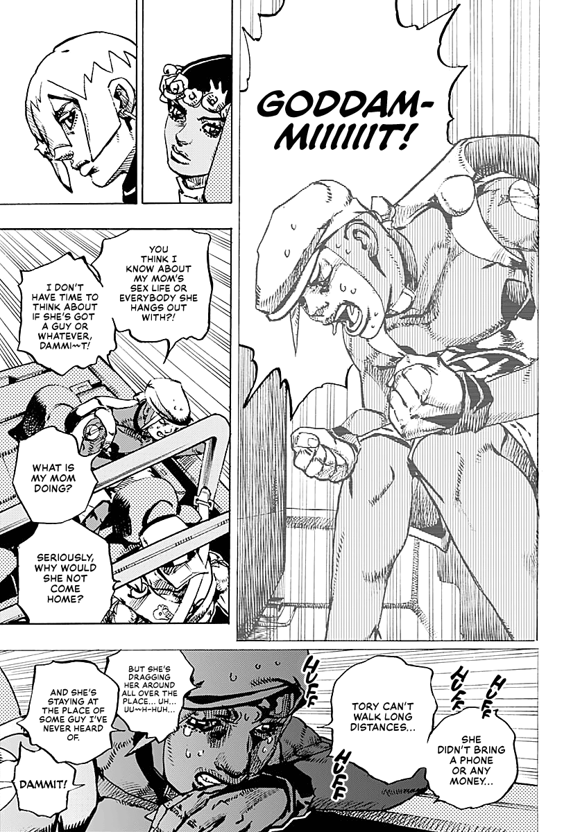 JoJo's Bizarre Adventure Part 9 - The JOJOLands Chapter 34 page 8 - Chapter 34: Usagi, Fraud, and Suspicion Part 2