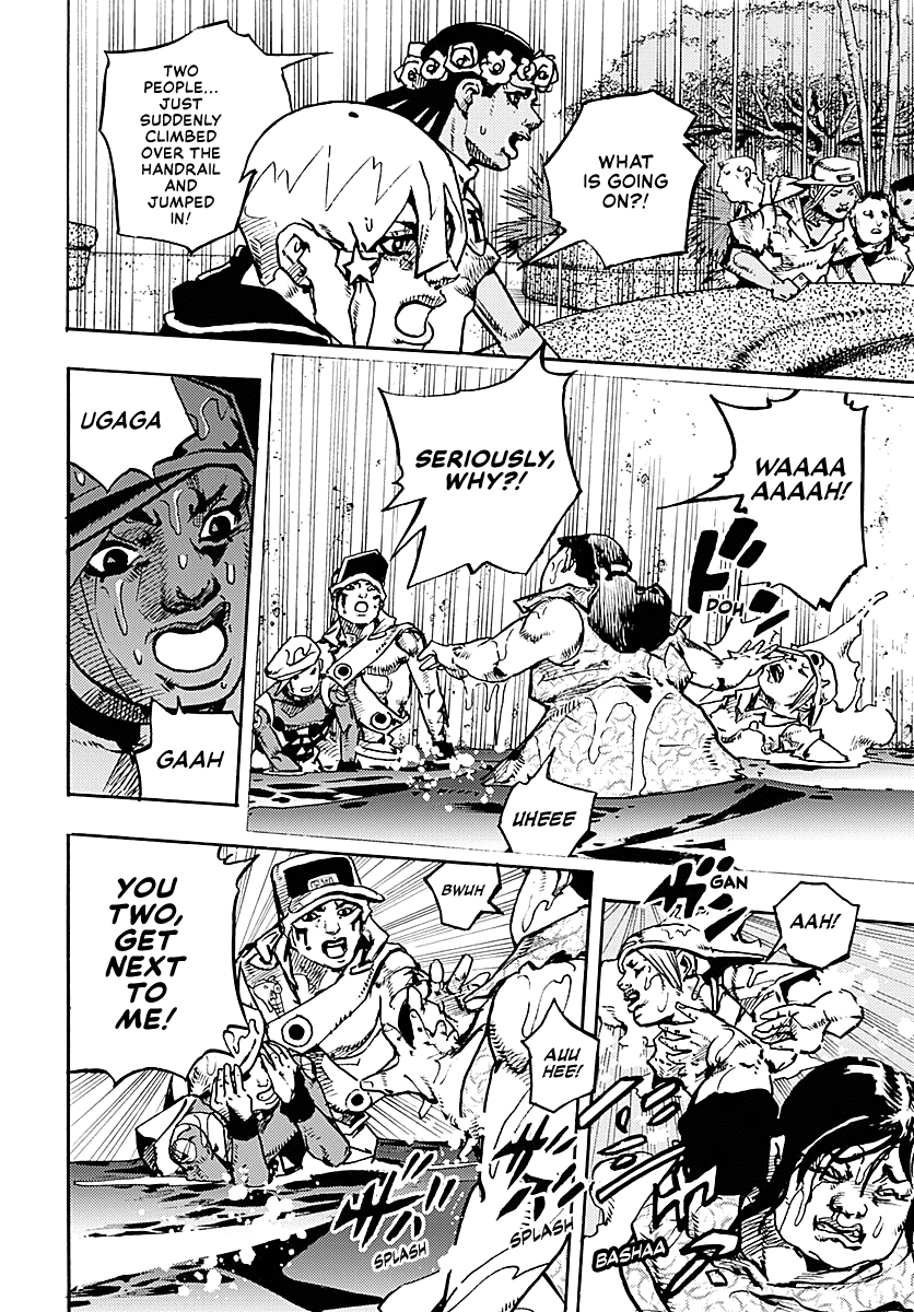 JoJo's Bizarre Adventure Part 9 - The JOJOLands Chapter 35 page 11 - Chapter 35: Usagi, Fraud, and Suspicion Part 3