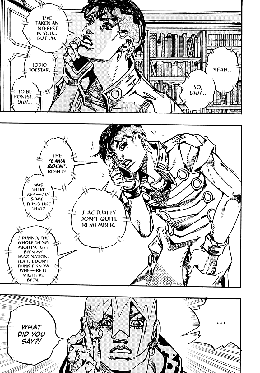 JoJo's Bizarre Adventure Part 9 - The JOJOLands Chapter 35 page 26 - Chapter 35: Usagi, Fraud, and Suspicion Part 3