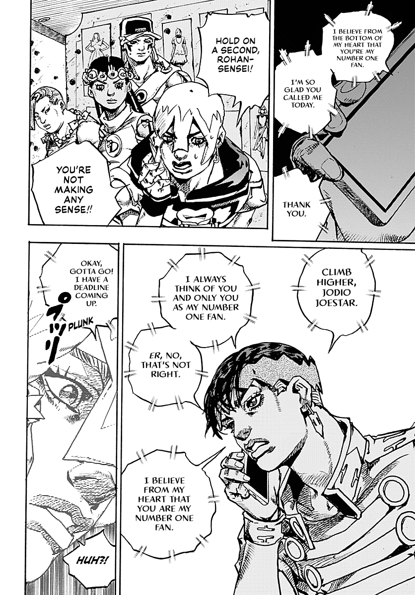 JoJo's Bizarre Adventure Part 9 - The JOJOLands Chapter 35 page 27 - Chapter 35: Usagi, Fraud, and Suspicion Part 3