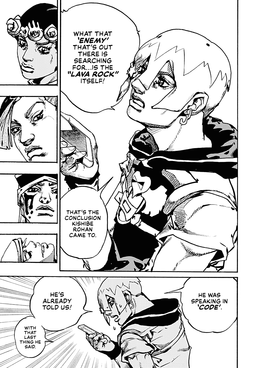 JoJo's Bizarre Adventure Part 9 - The JOJOLands Chapter 35 page 30 - Chapter 35: Usagi, Fraud, and Suspicion Part 3