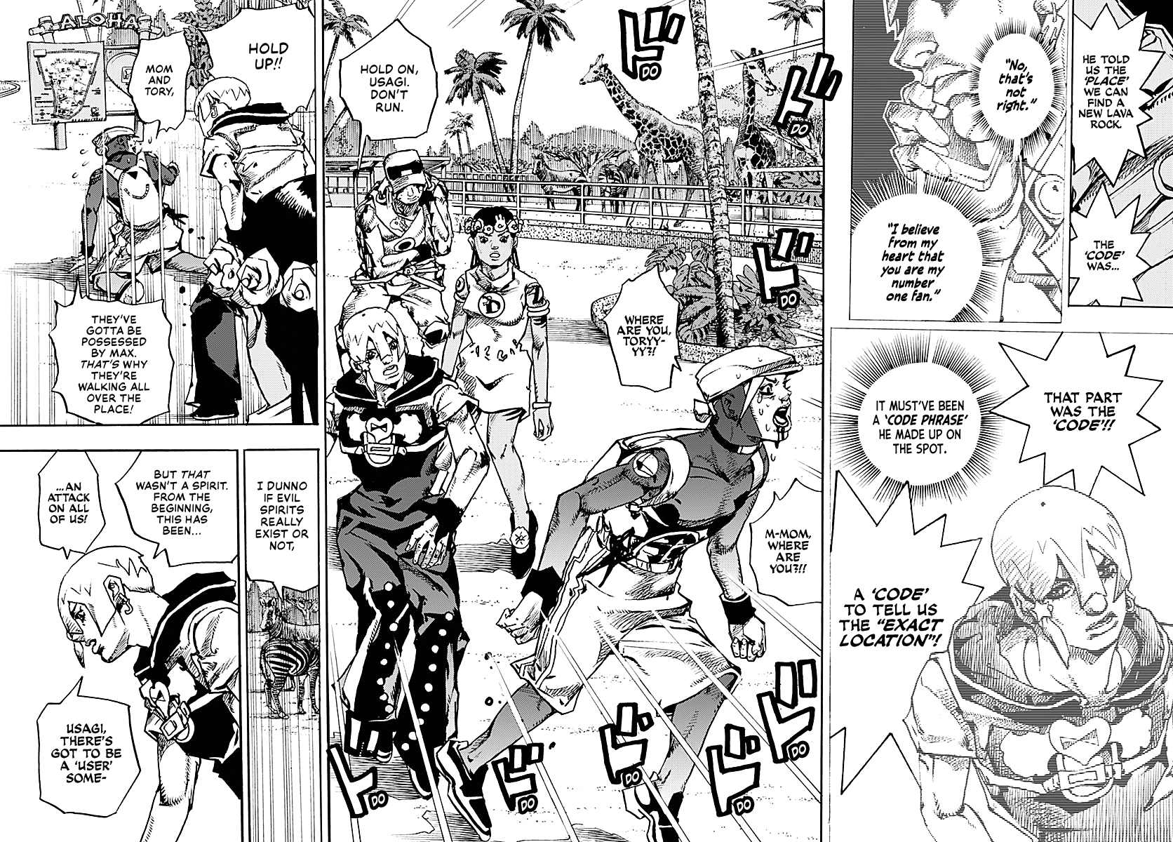 JoJo's Bizarre Adventure Part 9 - The JOJOLands Chapter 35 page 31 - Chapter 35: Usagi, Fraud, and Suspicion Part 3