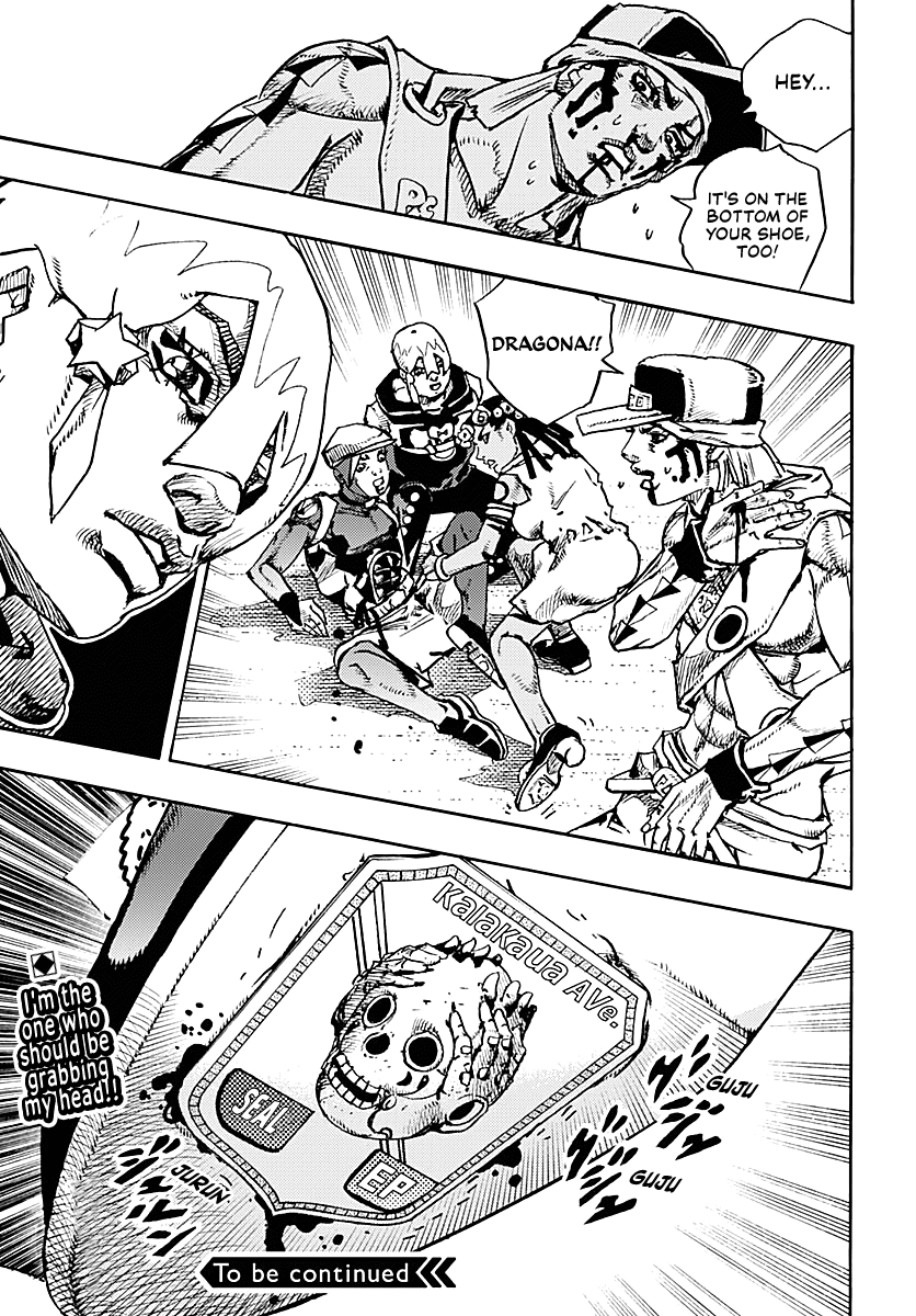 JoJo's Bizarre Adventure Part 9 - The JOJOLands Chapter 35 page 35 - Chapter 35: Usagi, Fraud, and Suspicion Part 3
