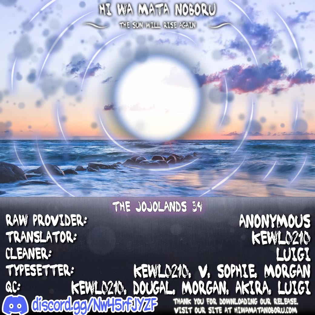 JoJo's Bizarre Adventure Part 9 - The JOJOLands Chapter 35 page 36 - Chapter 35: Usagi, Fraud, and Suspicion Part 3