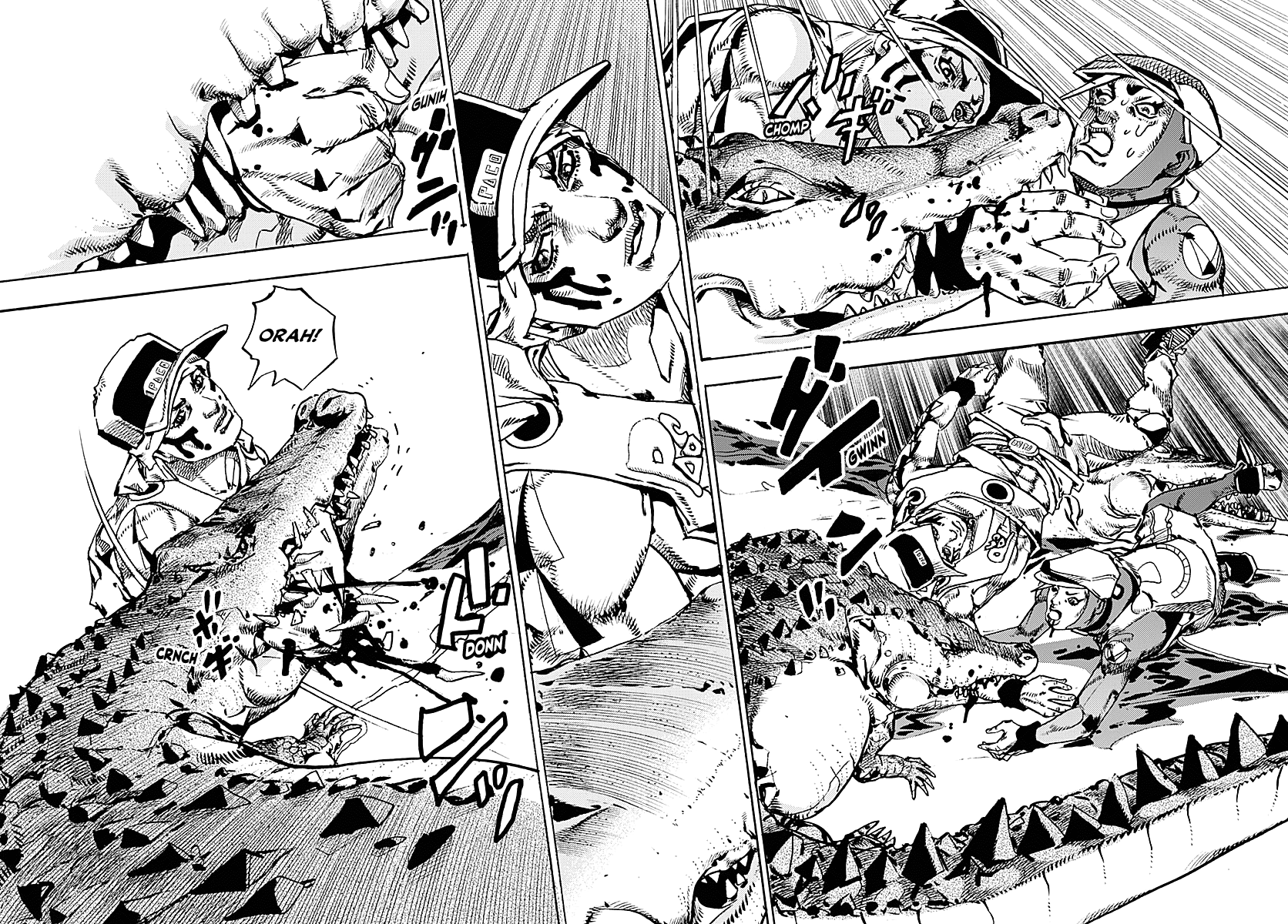 JoJo's Bizarre Adventure Part 9 - The JOJOLands Chapter 35 page 7 - Chapter 35: Usagi, Fraud, and Suspicion Part 3