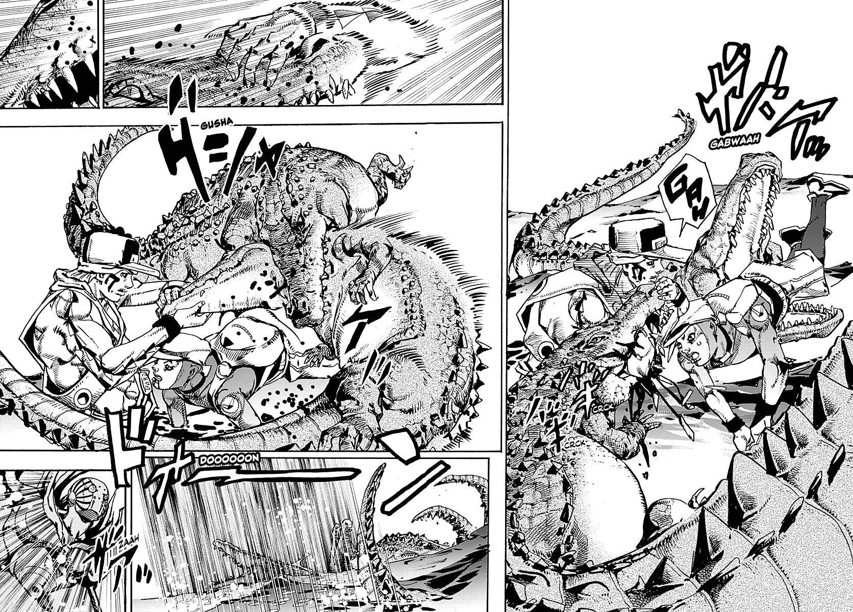 JoJo's Bizarre Adventure Part 9 - The JOJOLands Chapter 35 page 8 - Chapter 35: Usagi, Fraud, and Suspicion Part 3