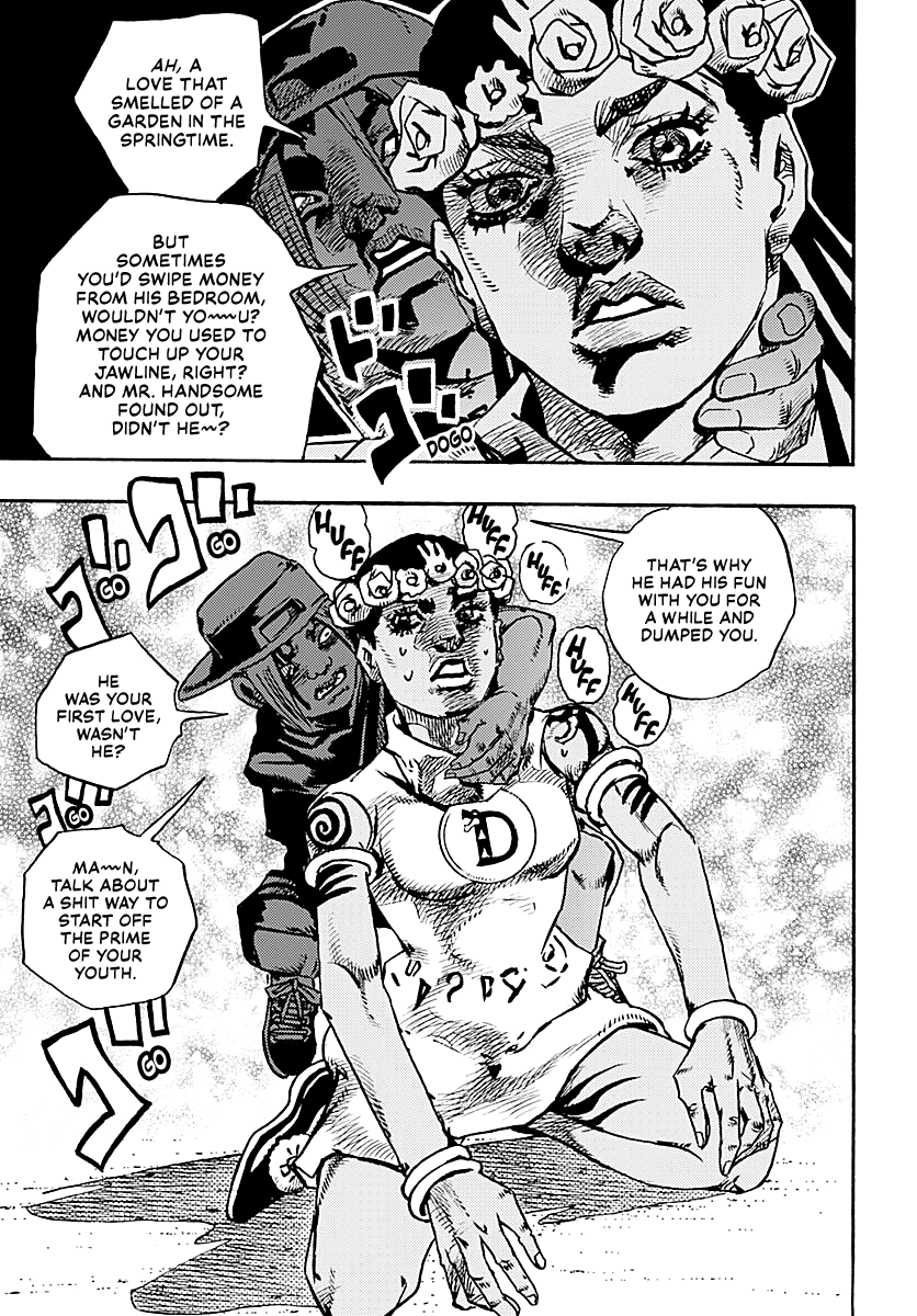 JoJo's Bizarre Adventure Part 9 - The JOJOLands Chapter 36 page 10 - Chapter 36: Usagi, Fraud, and Suspicion Part 4