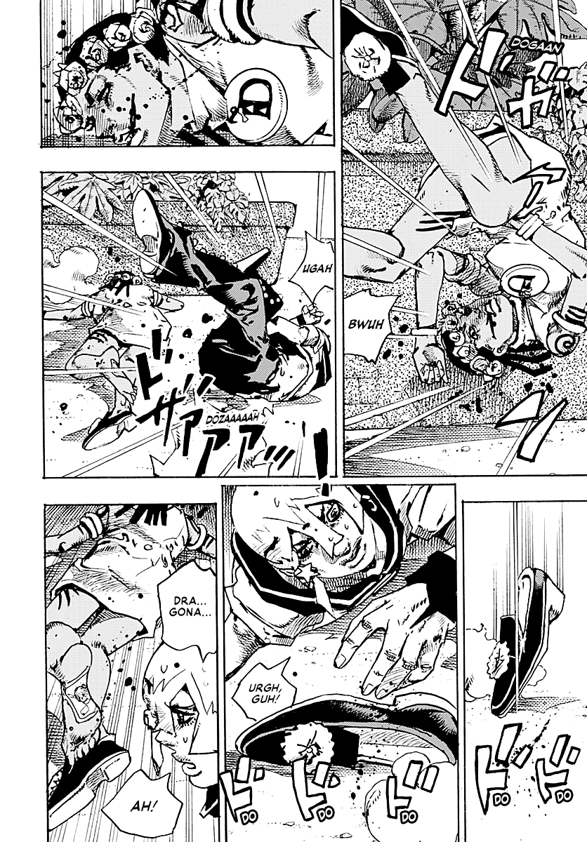 JoJo's Bizarre Adventure Part 9 - The JOJOLands Chapter 36 page 13 - Chapter 36: Usagi, Fraud, and Suspicion Part 4