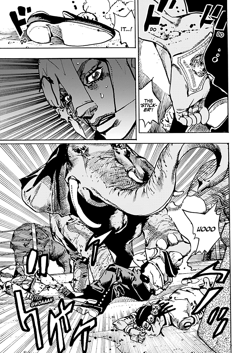 JoJo's Bizarre Adventure Part 9 - The JOJOLands Chapter 36 page 14 - Chapter 36: Usagi, Fraud, and Suspicion Part 4