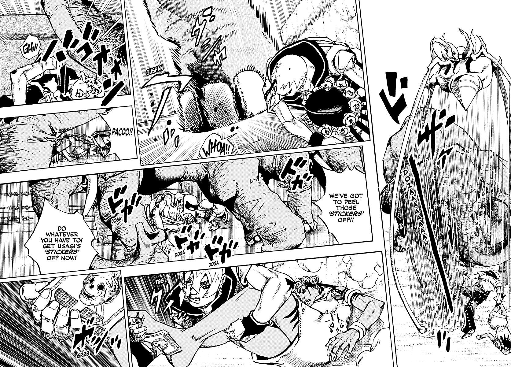 JoJo's Bizarre Adventure Part 9 - The JOJOLands Chapter 36 page 15 - Chapter 36: Usagi, Fraud, and Suspicion Part 4