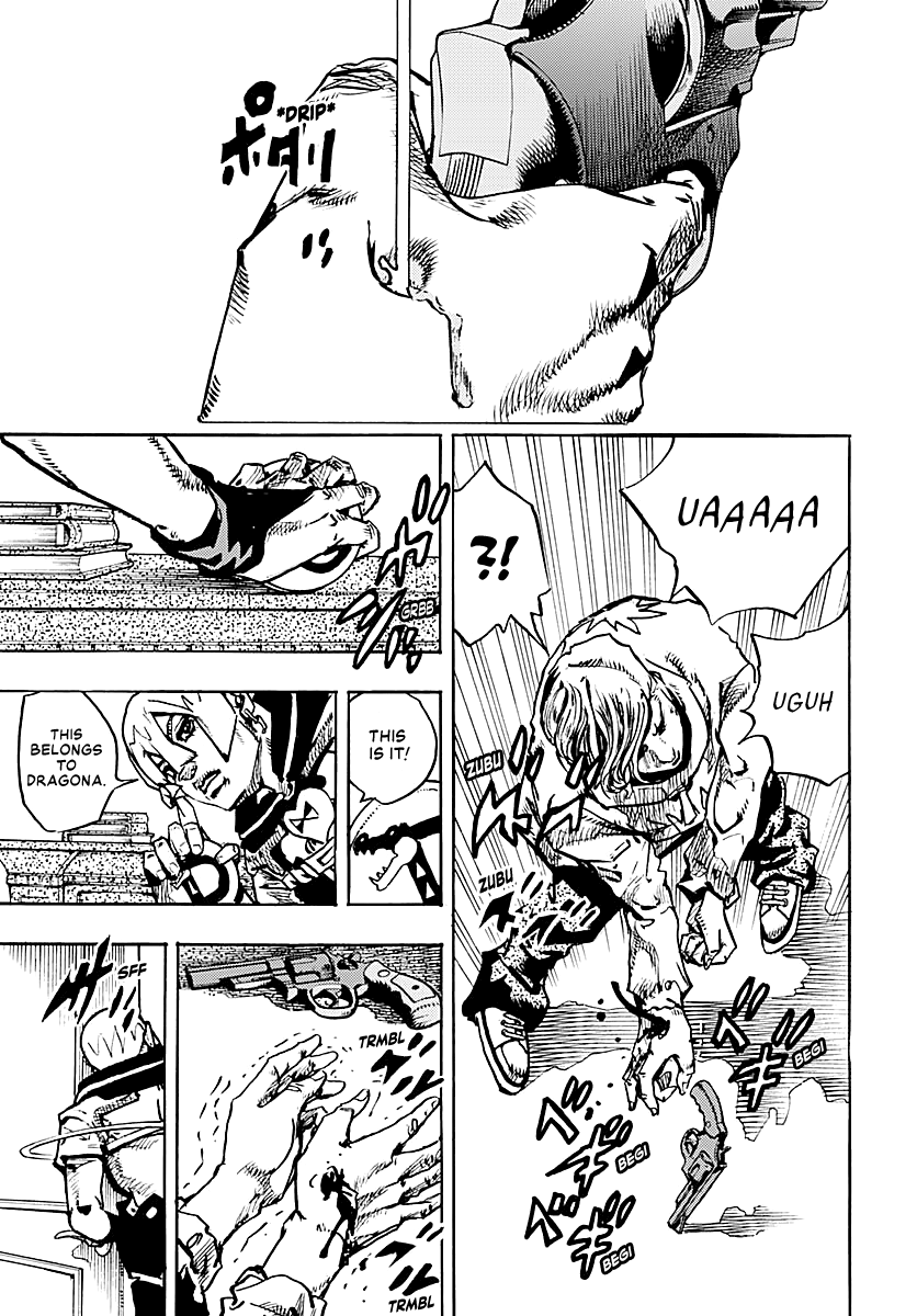 JoJo's Bizarre Adventure Part 9 - The JOJOLands Chapter 36 page 19 - Chapter 36: Usagi, Fraud, and Suspicion Part 4