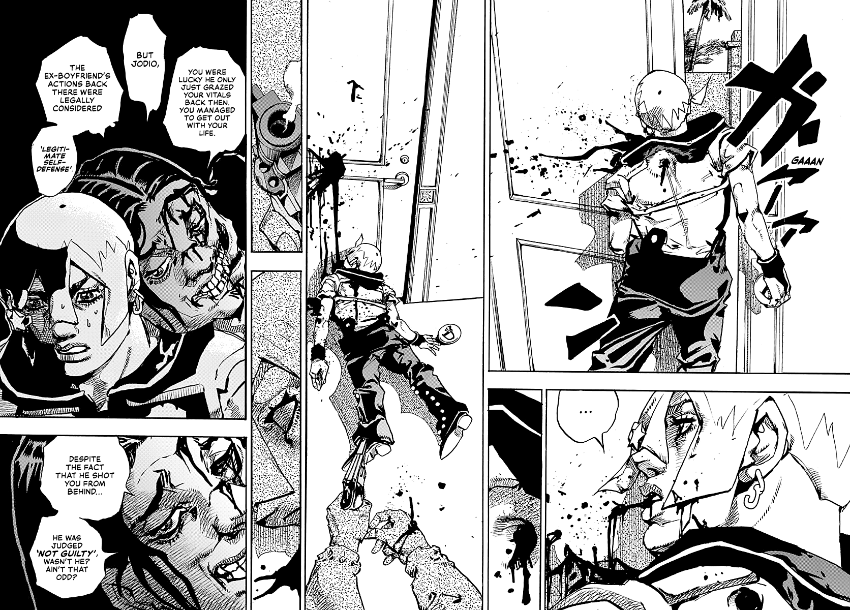 JoJo's Bizarre Adventure Part 9 - The JOJOLands Chapter 36 page 20 - Chapter 36: Usagi, Fraud, and Suspicion Part 4