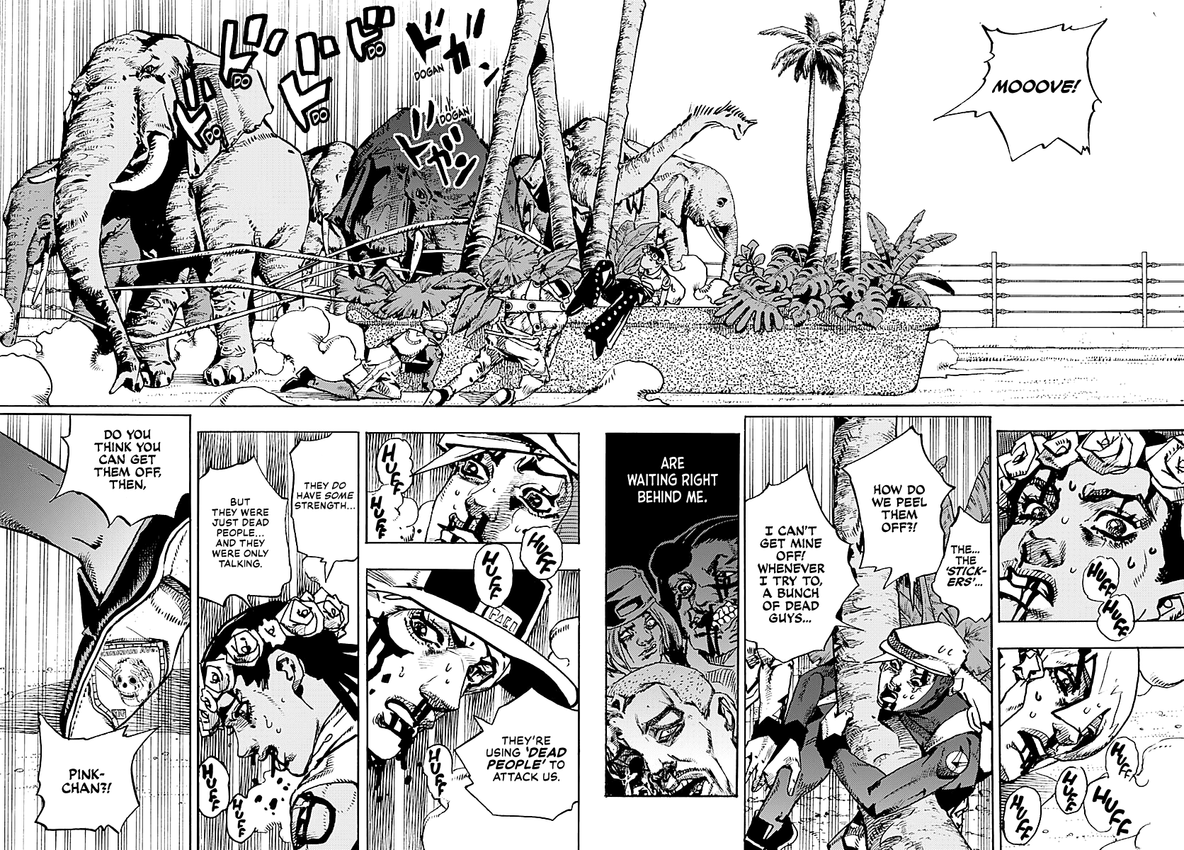 JoJo's Bizarre Adventure Part 9 - The JOJOLands Chapter 36 page 24 - Chapter 36: Usagi, Fraud, and Suspicion Part 4