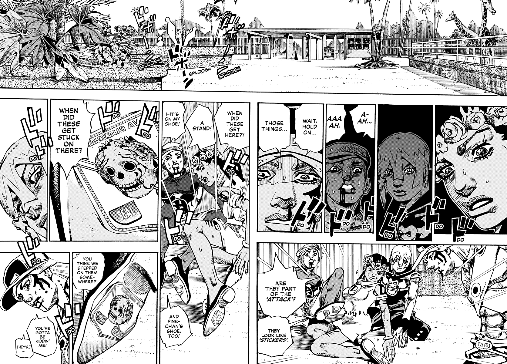 JoJo's Bizarre Adventure Part 9 - The JOJOLands Chapter 36 page 3 - Chapter 36: Usagi, Fraud, and Suspicion Part 4