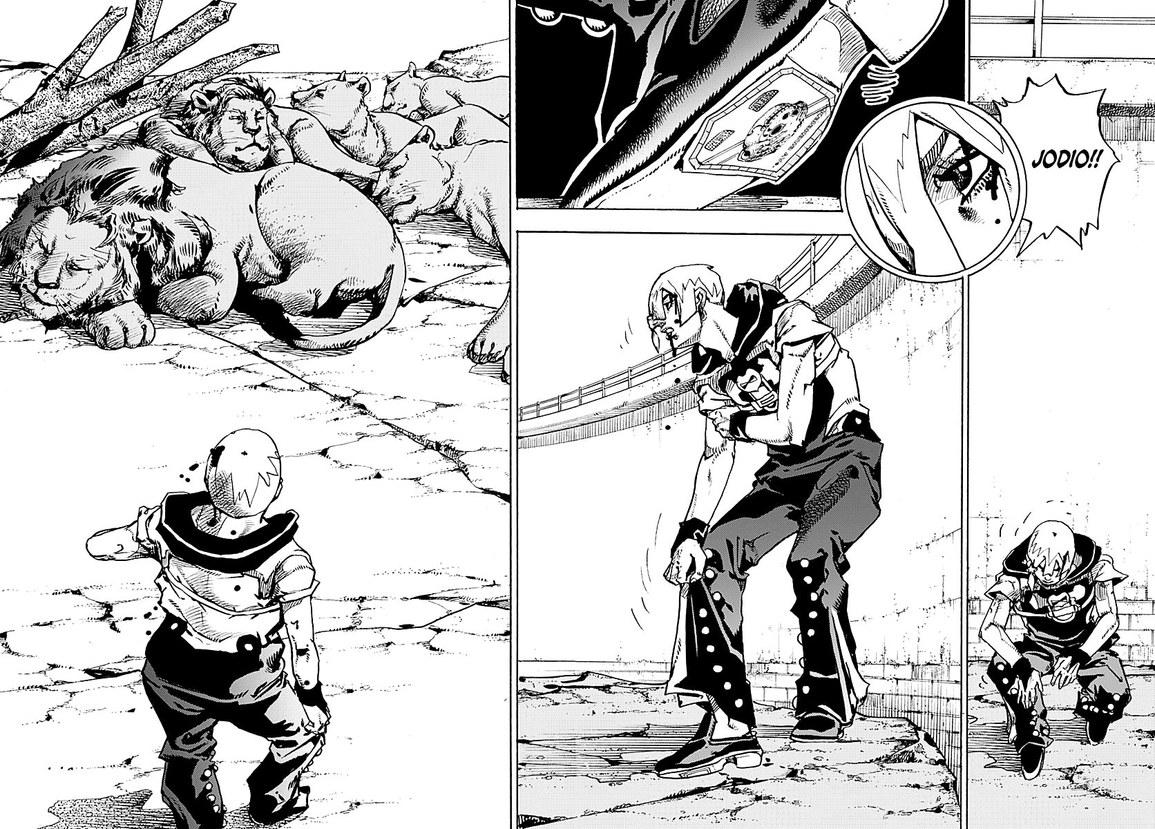 JoJo's Bizarre Adventure Part 9 - The JOJOLands Chapter 36 page 31 - Chapter 36: Usagi, Fraud, and Suspicion Part 4
