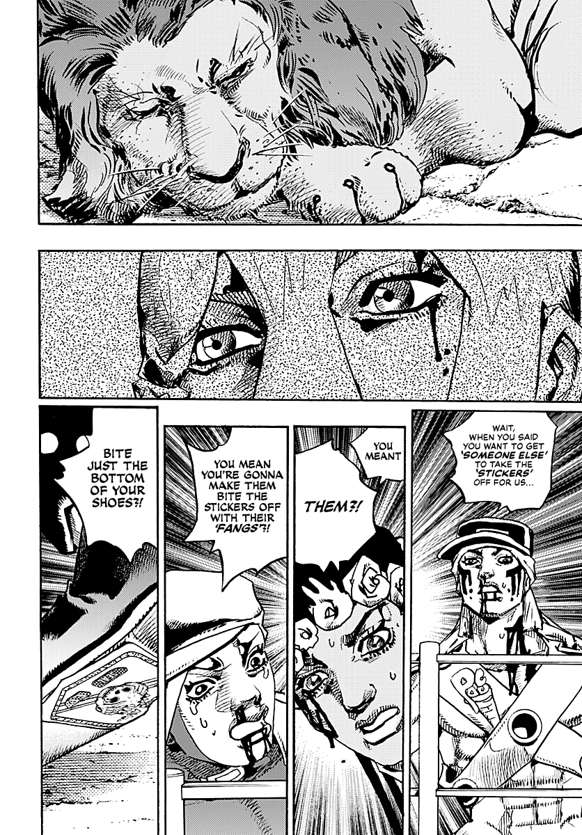 JoJo's Bizarre Adventure Part 9 - The JOJOLands Chapter 36 page 32 - Chapter 36: Usagi, Fraud, and Suspicion Part 4