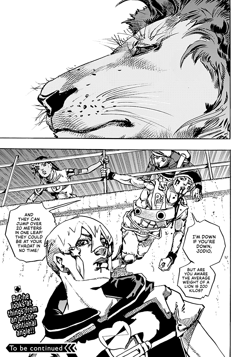 JoJo's Bizarre Adventure Part 9 - The JOJOLands Chapter 36 page 33 - Chapter 36: Usagi, Fraud, and Suspicion Part 4