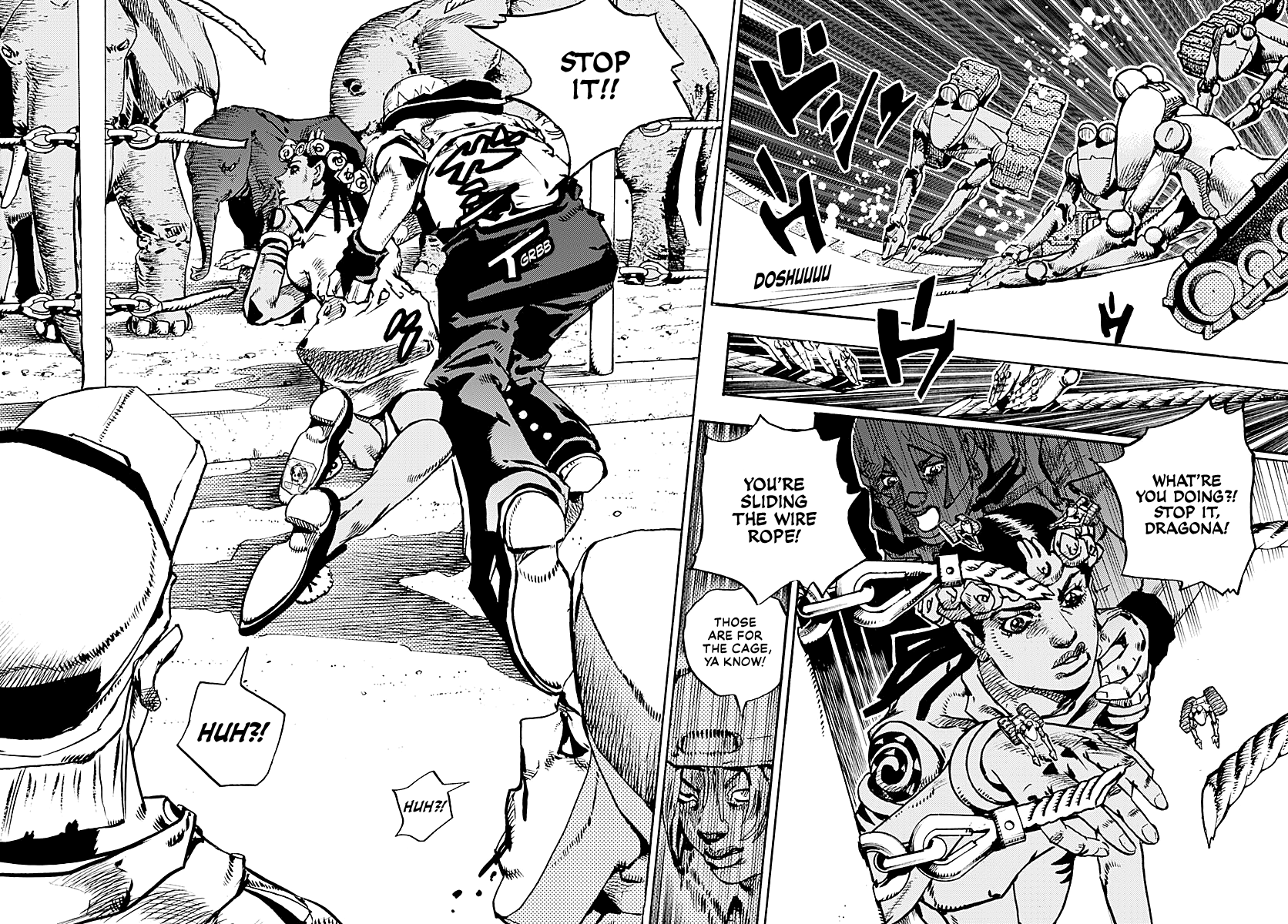 JoJo's Bizarre Adventure Part 9 - The JOJOLands Chapter 36 page 8 - Chapter 36: Usagi, Fraud, and Suspicion Part 4